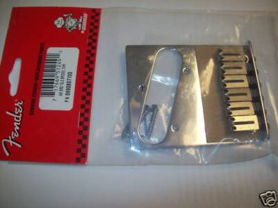 NEW - Fender American Series Tele 6-Saddle Bridge - CHROME, 099-0807-100