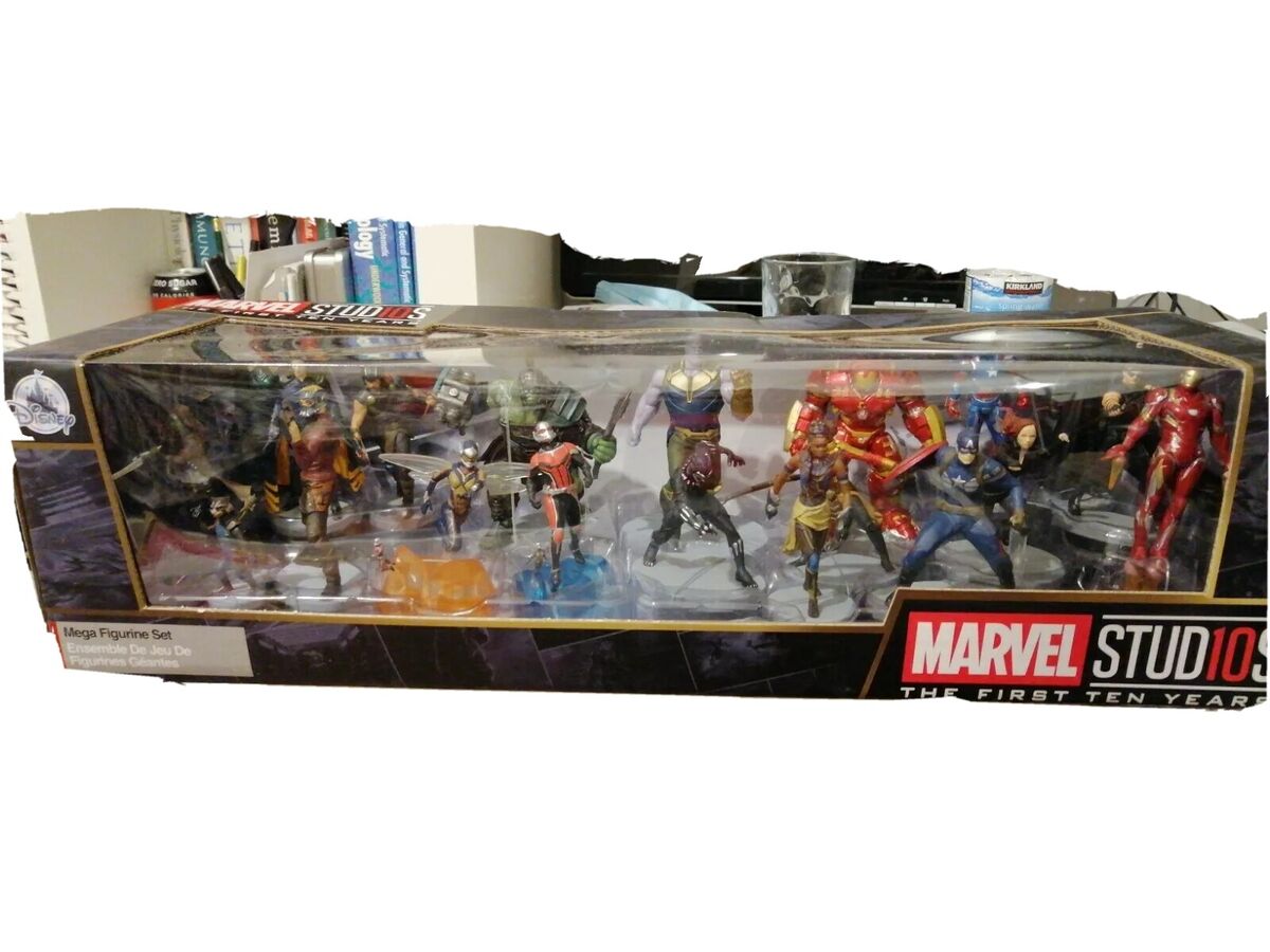 Marvel Studios The First Ten Years Mega Figurine Set Rare Marvel Studios The First Ten Years Mega Figurine Set Rare