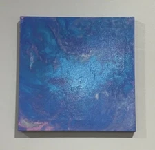 Handmade One of Kind Abstract Wall Art 10x10