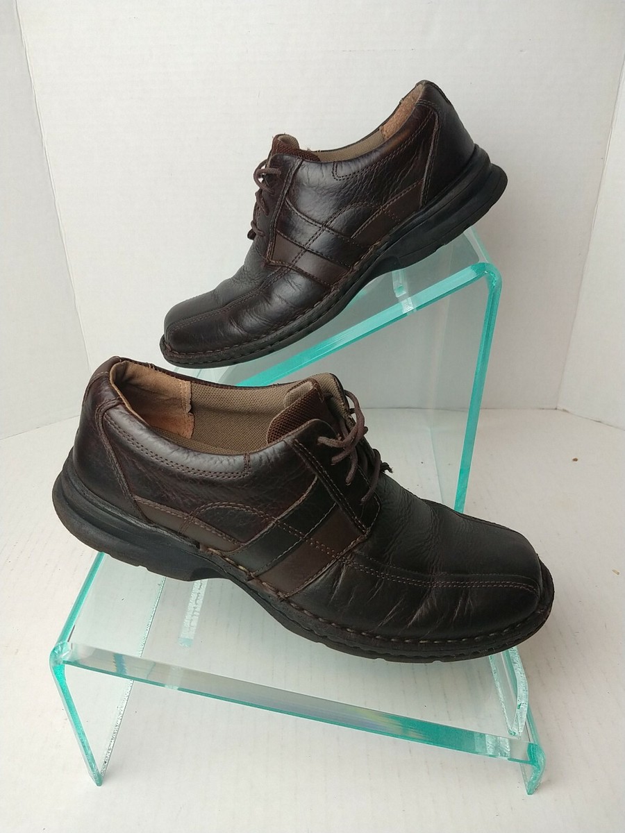 Clark's Men's Casual Espace Shoes. Dark Brown Size 8M. B1 | eBay