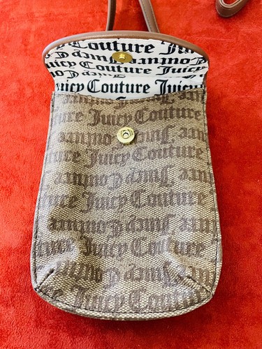 Neu mit Etikett Juicy Couture Logo UMHÄNGETASCHE Geldbörse - Bild 5 von 9