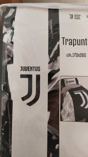 Trapunta Piumone Invernale F.C. Juventus Juve Ufficiale Singola una piazza - Foto 3 di 3