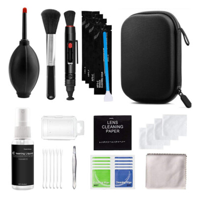 47pcs Camera Cleaner Kit DSLR Lens Digital Camera Sensor Cleaning for Mobile PC 