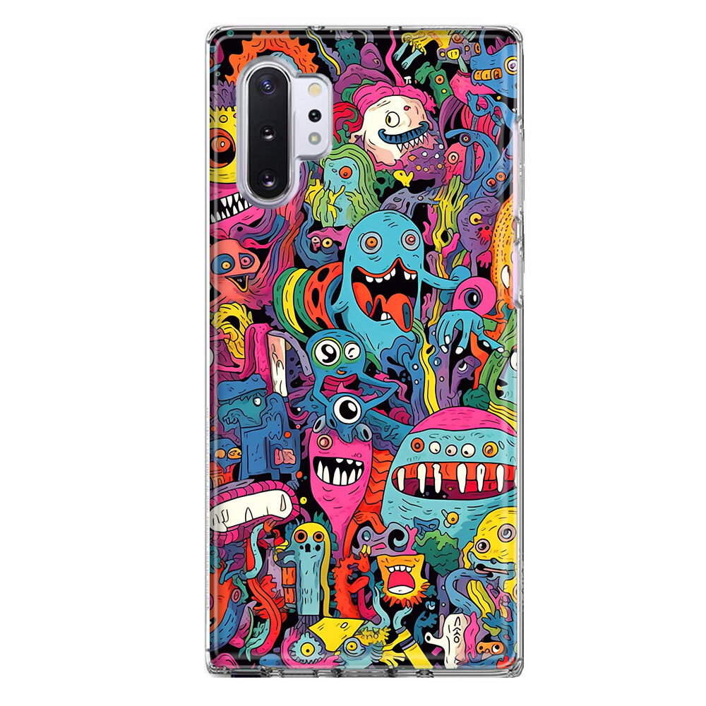 For Samsung Galaxy Note 10 Plus Shockproof Case Psychedelic Aliens Characters | eBay For Samsung Galaxy Note 10 Plus Shockproof Case Psychedelic Aliens Characters | eBay