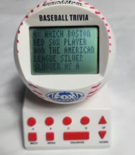 Fox Sports Electronic Baseball Trivia 2008 Excalibur Hand Held Game 