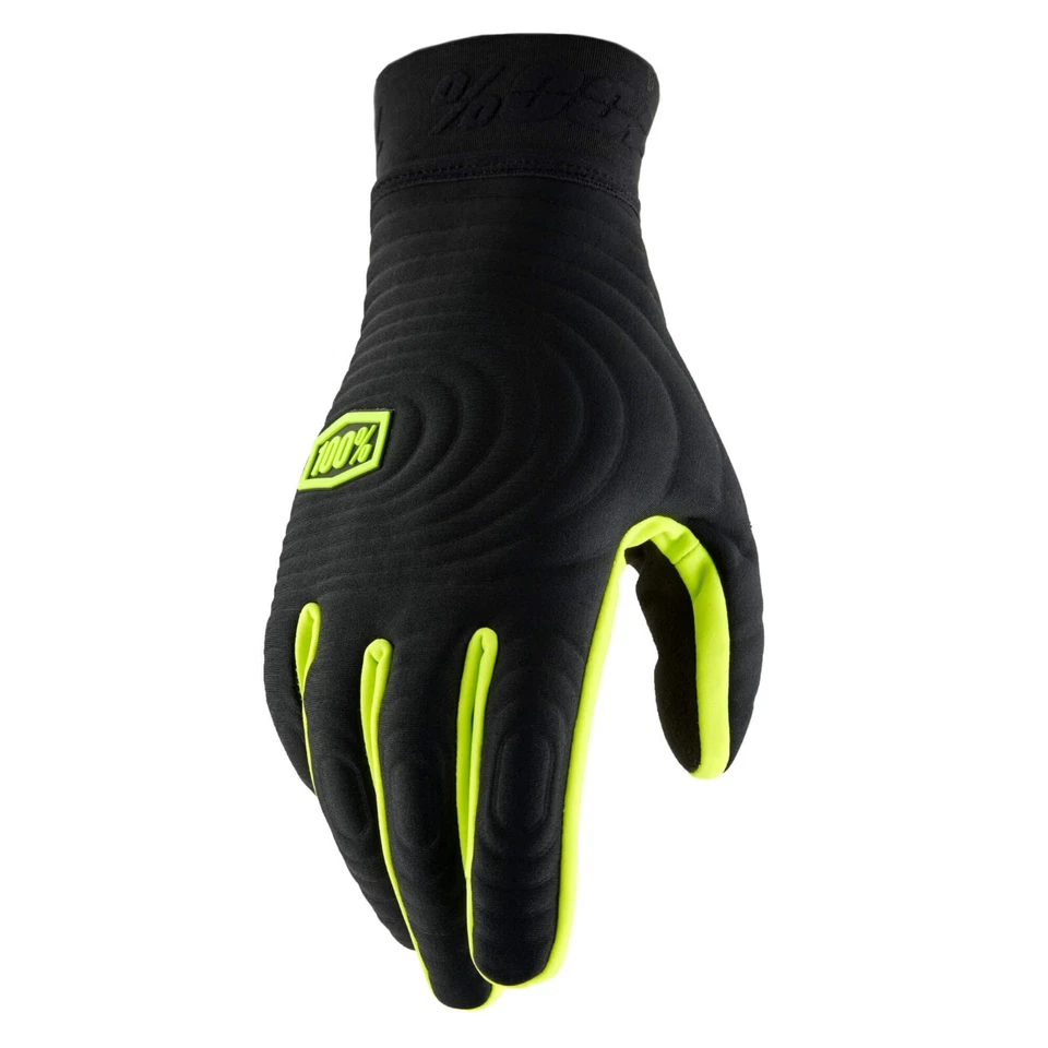 Guantes 100 % BRISKER XTREME cálidos invierno MX MTB guantes clima frío térmicos Foto 3 de 4