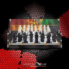 TECA IN PLEXIGLASS ACRILICO-SHOWCASE-TECA LEGO 76392 LA SCACCHIERA DI HOGWARTS