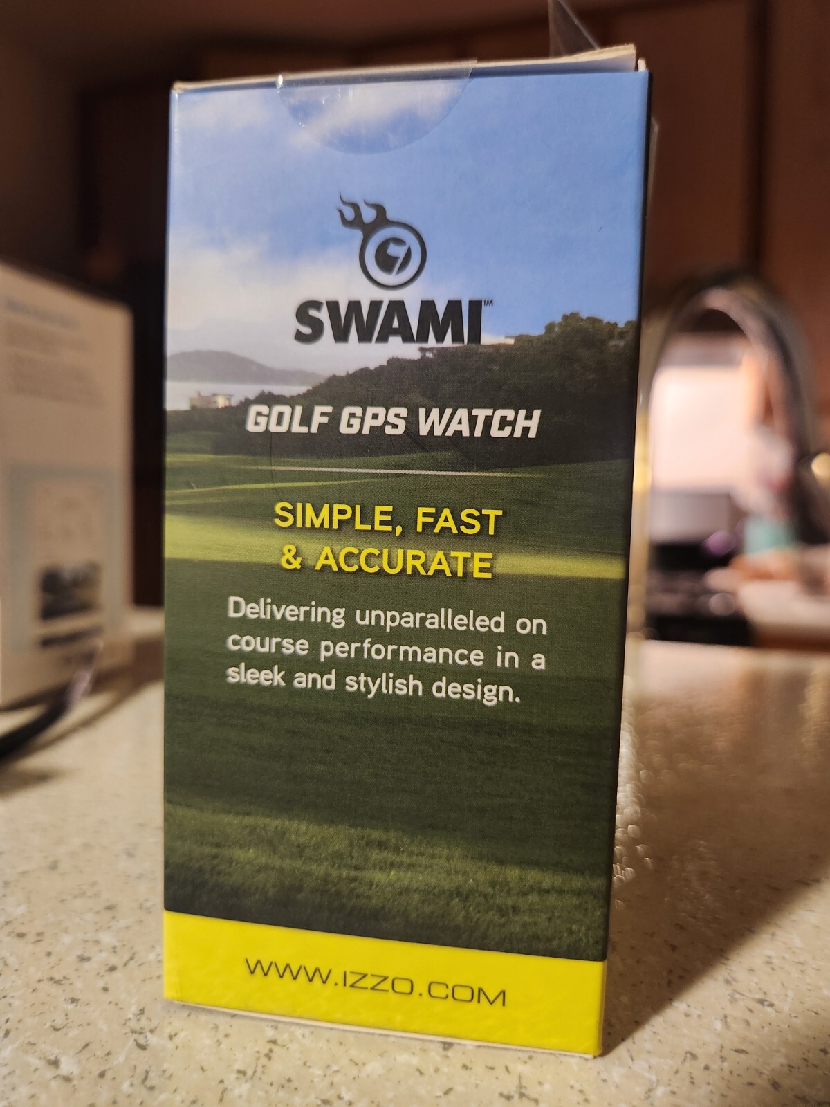 IZZO SWAMI Golf GPS Watch & Rangefinder +Score NEW SEALED 38K PreLoaded