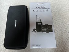 Samson Go Mic Mobile Professional Lavalier Wireless System For Mobile Video