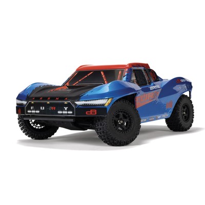 ARRMA 1/10 FURY 223S DSC 2 Wheel Drive RTR Brushless Short Course Truck Blue