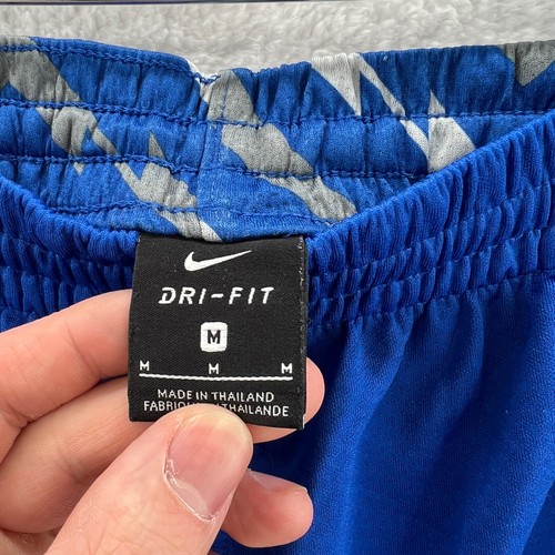Nike Dri-Fit Shorts Boys Medium Blue Shorts Running Gym Training Polyester Youth - Picture 6 of 10