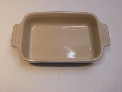 Le Creuset Stoneware Small Rectangular Baker, Light Blue | eBay