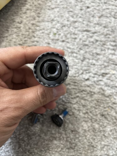 1990 vintage MTB bottom bracket Suntour BSA 129 mm - Picture 3 of 4