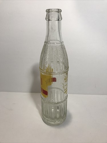 NEHI Beverages Vintage Textured Glass Bottle 9 Oz Made By Ball Muncie Indiana - Picture 3 of 8