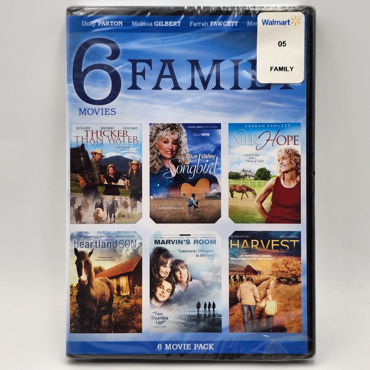 6 Family Movies DVD Pack 2012 Echo Bridge Home Entertainment NEW
