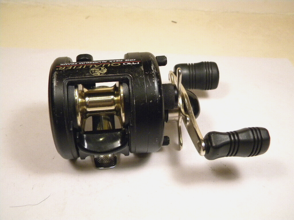 Bass Pro Shops Pro Qualifier PQ100HS baitcast reel one piece aluminum frame eBay