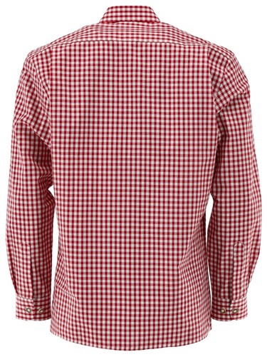 OS Trachten Langarmhemd 4 Farben kariert m. 1 Brusttasche und Krempelärmel 3XL-6 - Bild 9 von 24
