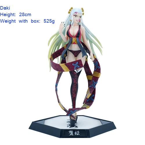 Anime Demon Slayer Tsugikuni Yoriichi Giyuutarou Daki Kokushibo Figure GK Statue - Picture 17 of 31
