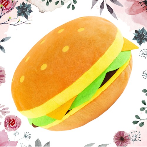 30 Cm Hamburger Pillow Toys Office Stuffed Animals for Kids Cute - Picture 10 of 11