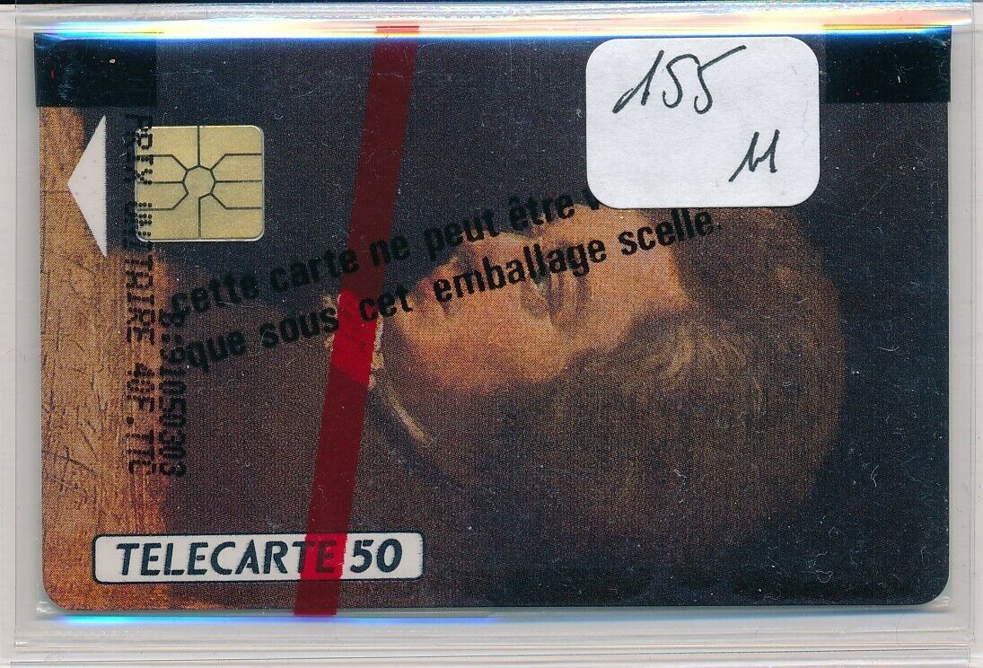 Phonecard public f155 mozart new in blister ref t637