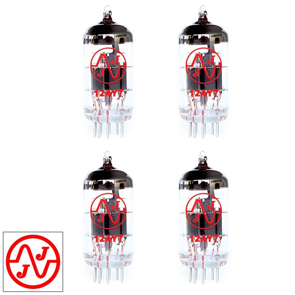 Malltech JC12 4本セット Gain Matched Quad (4) JJ 12AY7 / 6072A Vacuum Tubes - Brand