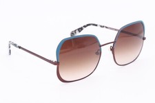 NEW WOOW OPTICAL SUPER CRUSH 1 COL9445 BLUE BROWN GRADIENT SUNGLASSES 54-19