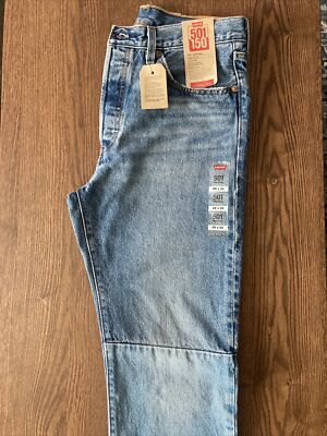 Levis 150th anniversary womens Light Wash Two Toned 29x30 NWT | eBay