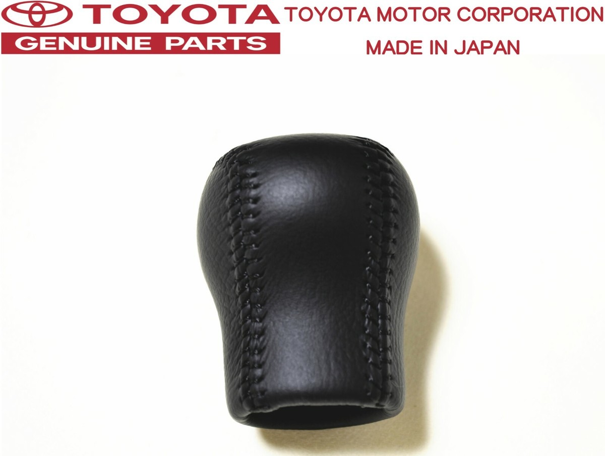 TOYOTA GENUINE OEM JZA80 SUPRA MK4 6-Speed Black Leather Shift