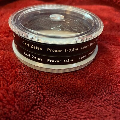 Set of 2 Hasselblad Carl Zeiss Bay 57 B57 Proxar f=0.5m and f=2m