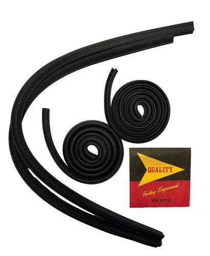 1960-1964 Dodge 880 Convertible Roof Rail Door Window Weatherstrip Gasket Seal - Picture 4 of 5