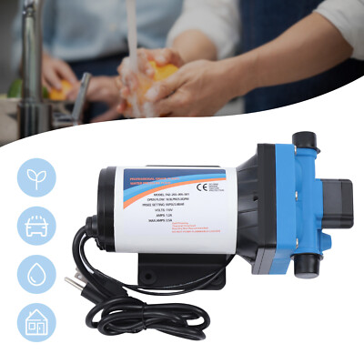 #ad 12 Volt 5.0 GPM Marine Water Pump 110V 55PSI High Pressure RV Boat Marine Yacht $66.30
