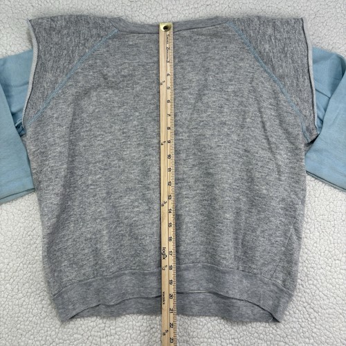 Vintage Copper Mountain CO Layered Cutoff Sweatshirt Large H Wolf & Sons 90s USA - Picture 8 of 8