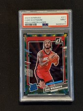 2023-24 Panini Donruss - Rated Rookie Cam Whitmore #211 Holo Green Laser (RC)