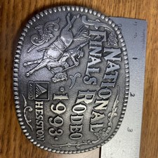 1993 Hesston NFR Belt Buckle