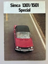 Simca 1301/1501 Special Guida dei servizi assistenziali Matra-Simca 1974