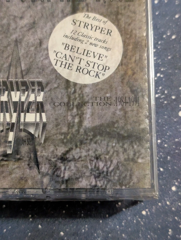 Stryper - Can't Stop The Rock 1984-1991 (1991 Cassette) Christian Metal - Sealed - Image 4 of 4