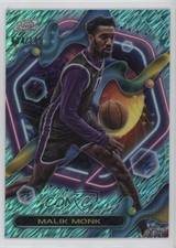 2023-24 Topps Cosmic Chrome Aqua Equinox Refractor 134/149 Malik Monk #110 13hz