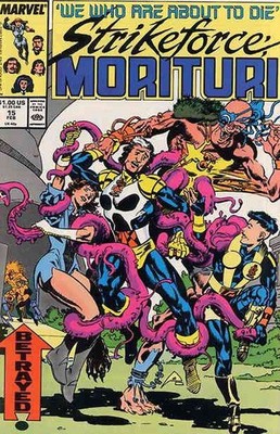 Strikeforce: Morituri #15 FN; Marvel | We Who Are About To Die - w/Bag+Board