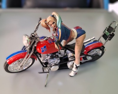 ★ハーレー クイン バイク フィギュア 付き 1/10 Harley Queen s-l400.jpg