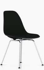 Eames  Molded Plastic Side Chair  by Herman  miller-