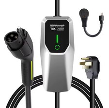 JUNSUN 32A 6M 7KW Type2 Portable EV Charger For all Electric Vehicles 14-50 Plug