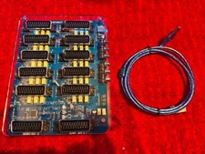 Scart Switch 10 Input 3 Output Automatic Rgb Selector For Retro Game Console JP