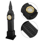 Statue Decorative Metal Building Model Figurine Table Decor