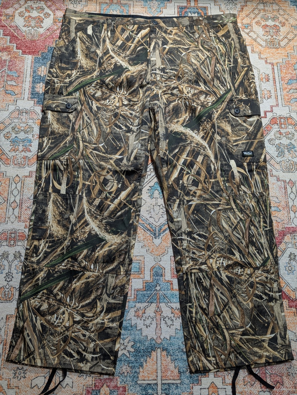 Men 2xl 48x32 Realtree Max-5 Double Knee Adjustable Waist