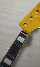 4 string 20 Fret Rosewood Fretboard J BASS guitar neck yellow Gloss