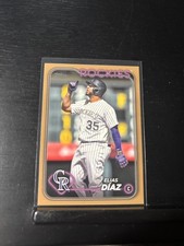2024 Topps Series 1 - Elias Diaz #161 Gold /2024