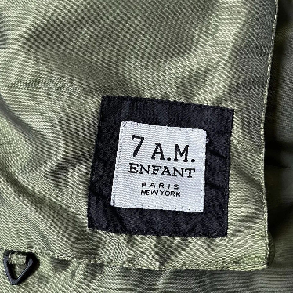 Manta para cochecito de bebé 7AM Pod 212 Evolution en verde metálico, 0-4T Foto 3 de 4