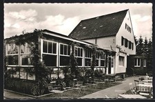Troisdorf, Waldcafe House Ravensberg, Postcard 1957