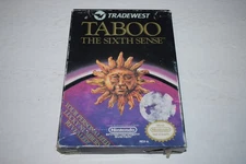 Taboo the Sixth Sense Nintendo NES Video Game Complete in Box