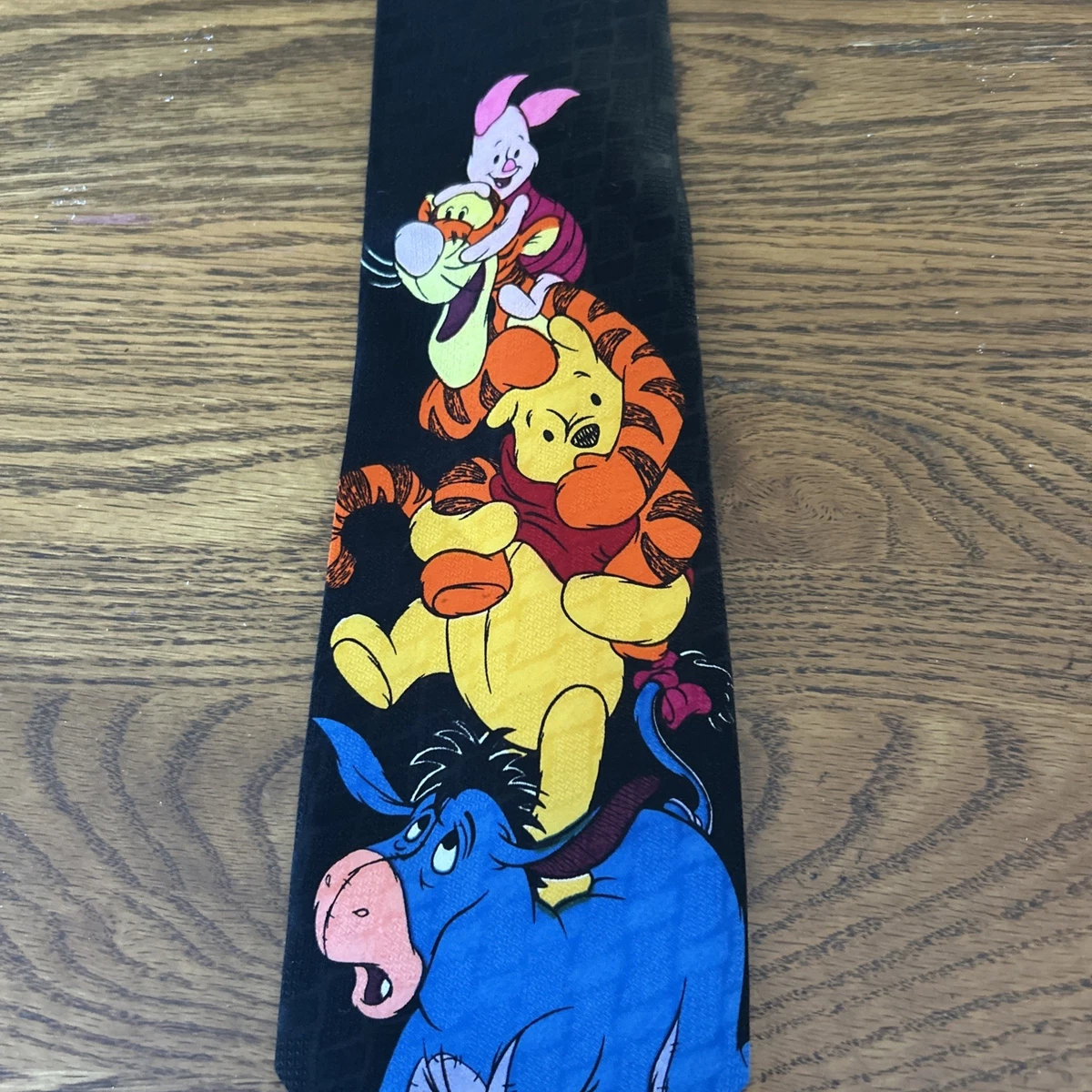 Winnie The Pooh and Friends Necktie 100% Polyester Made In Korea 57 Inches Long
